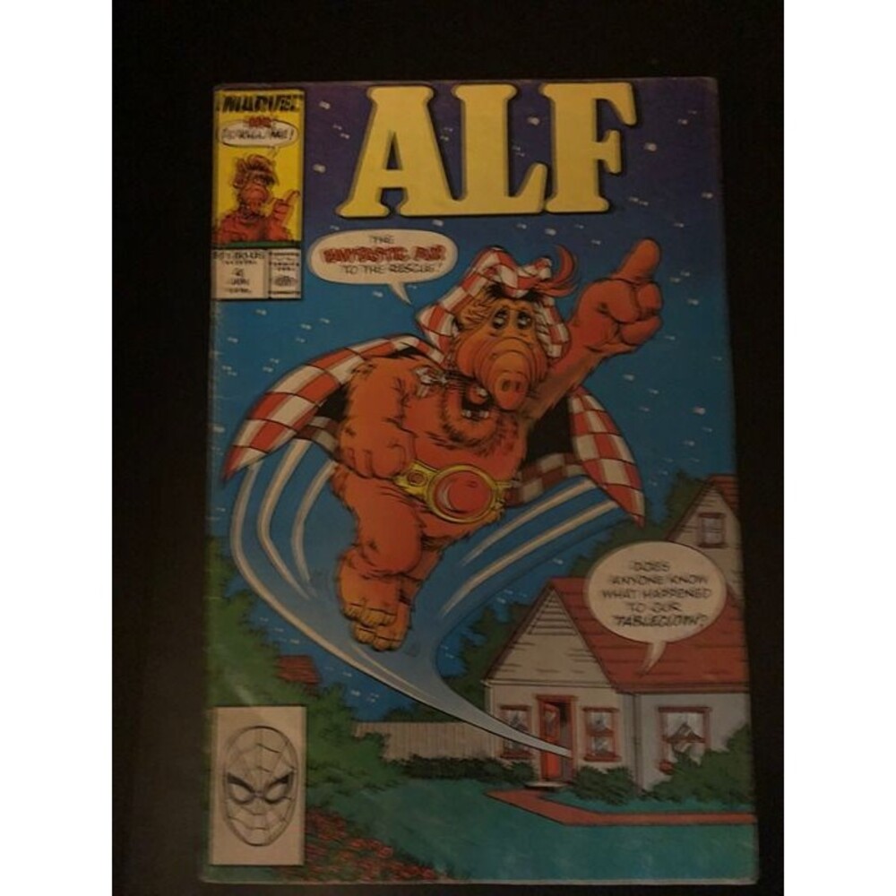 ALF #4 Marvel Star Comics June 1988 Vintage Comic Book “The Fantastic Fur”